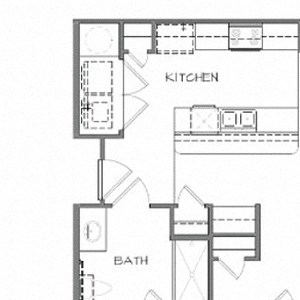 1 Bedroom, 1 Bathroom